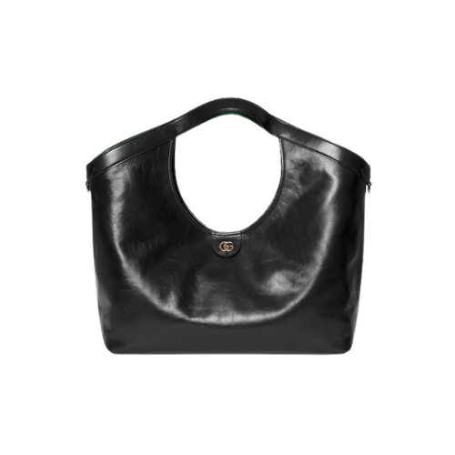 GUCCI Giglio large leather tote bag (Black)