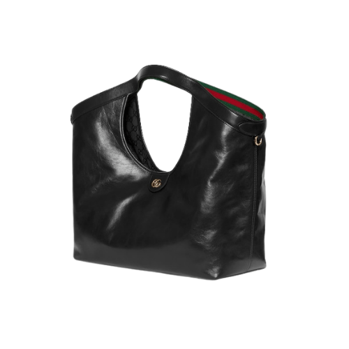 GUCCI Giglio large leather tote bag (Black)
