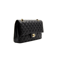 CHANEL  Classic Black Double Flap Bag