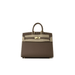 HERMES Birkin 25 Sellier Etoupe Epsom Gold Hardware