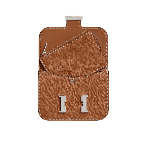 HERMES Constance Slim wallet Gold