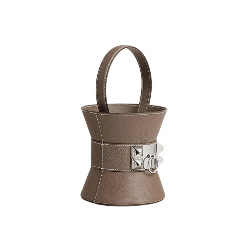 HERMES Epsom Mini Medor Bag étoupe
