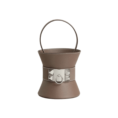 HERMES Epsom Mini Medor Bag étoupe