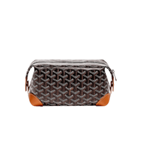 GOYARD Bowling 25 Toiletry Bag Brown