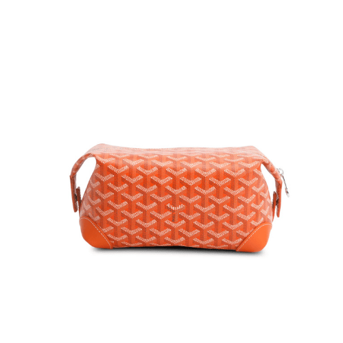 GOYARD Bowling 25 Toiletry Bag Orange