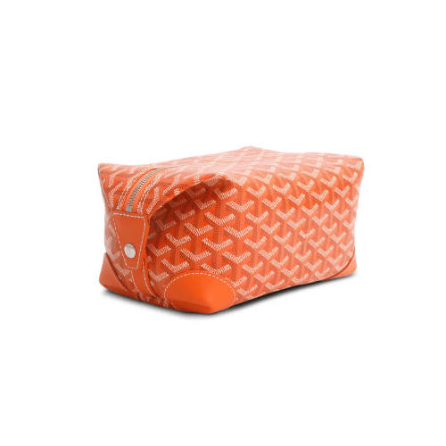 GOYARD Bowling 25 Toiletry Bag Orange