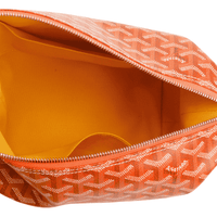 GOYARD Bowling 25 Toiletry Bag Orange