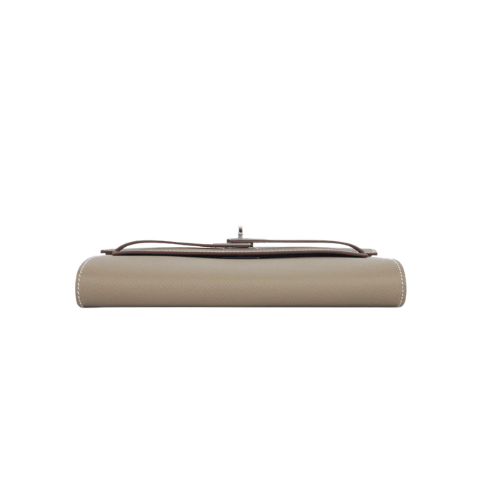 HERMES Kelly To Go Wallet - Etoupe Epsom