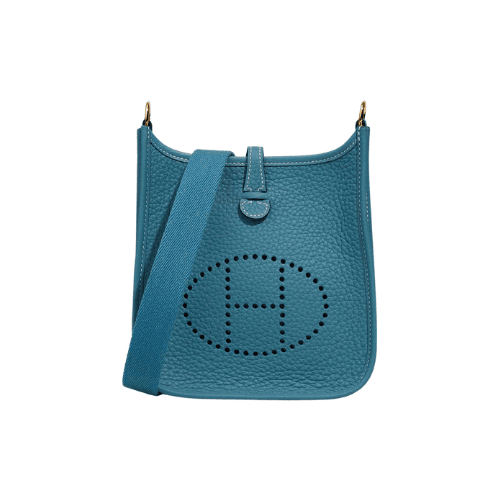 HERMES Evelyne 16 Amazone bag Blue Jean
