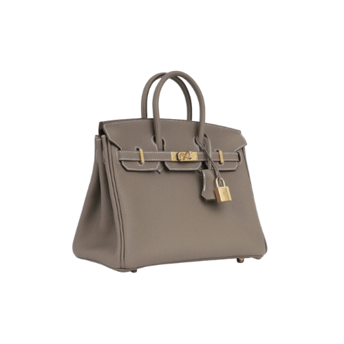 HERMES Birkin 25 Etoupe Togo leather