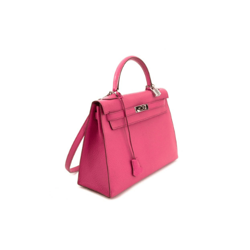 HERMES Pink Kelly Gold Hardware
