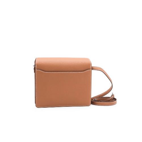 HERMES Gold Evercolor Mini Roulis 18 Palladium Hardware