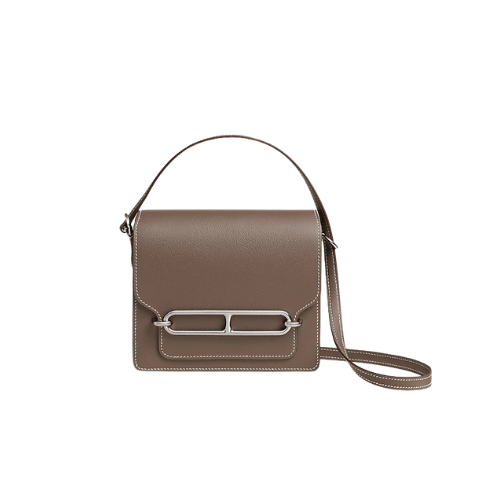 HERMES étoupe Evercolor Mini Roulis 18 Palladium Hardware