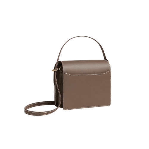 HERMES étoupe Evercolor Mini Roulis 18 Gold Hardware