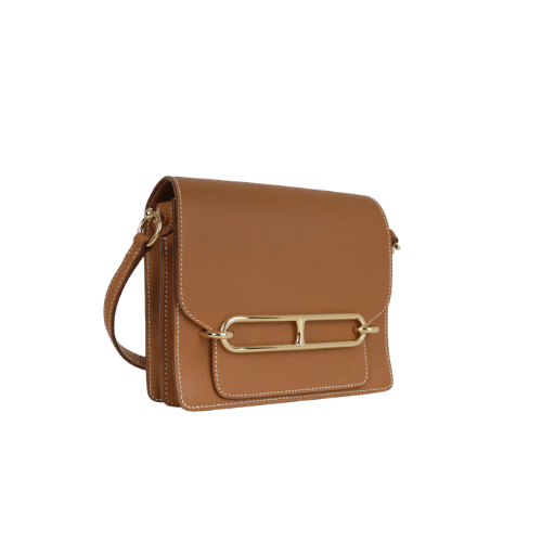 HERMES Gold Evercolor Mini Roulis 18 Gold Hardware