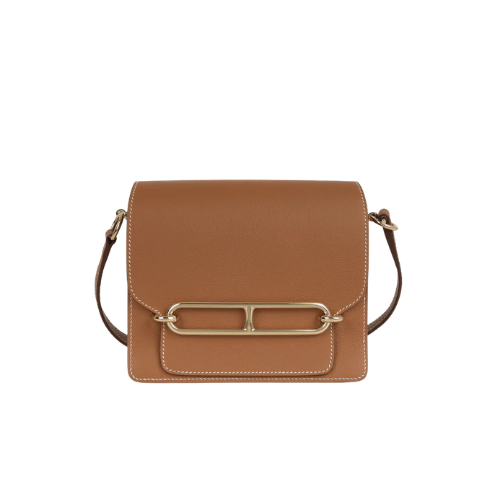 HERMES Gold Evercolor Mini Roulis 18 Gold Hardware