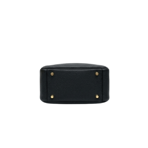 HERMES Taurillon Clemence Mini Lindy Black