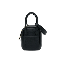 HERMES Taurillon Clemence Mini Lindy Black