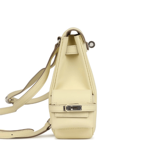 HERMES Kelly Jump Backpack Jaune Milton