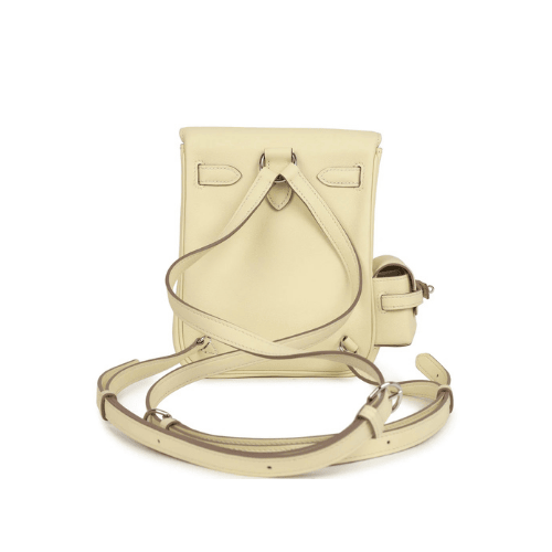 HERMES Kelly Jump Backpack Jaune Milton