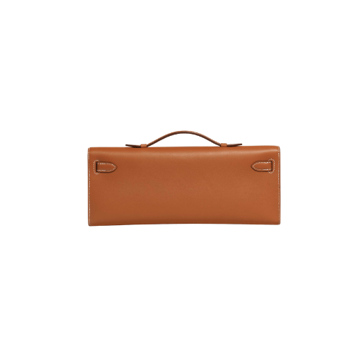 HERMES Kelly Cut Clutch Swift Gold