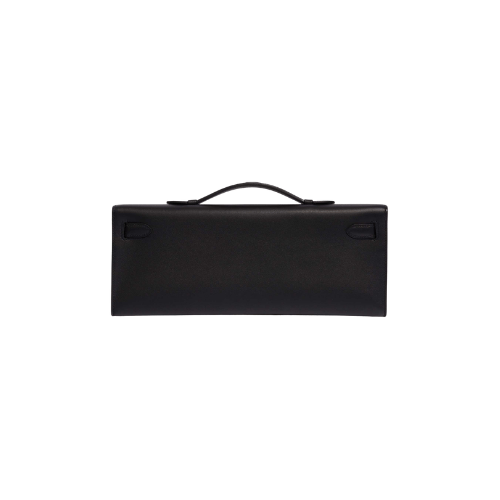 HERMES Kelly Cut Clutch Black