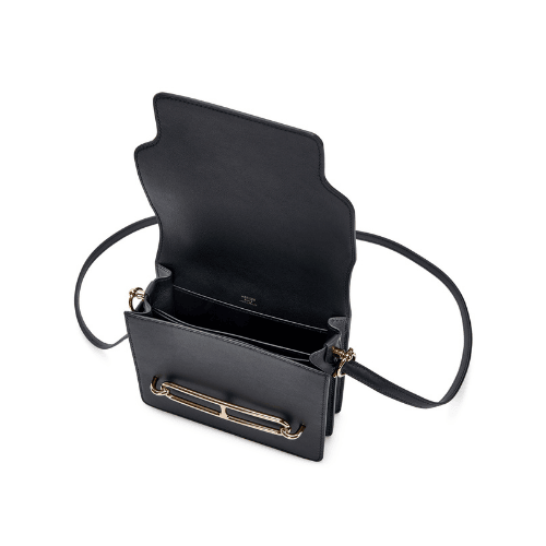 HERMES Roulis Mini shoulder bags black