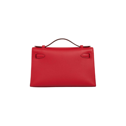 HERMES Kelly Pochette Red