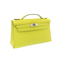 HERMES Kelly Pochette Yellow