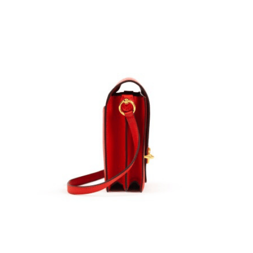 HERMES Roulis Mini shoulder bag red