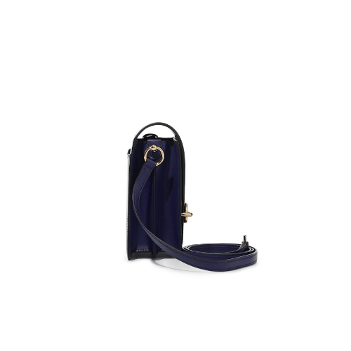 HERMES Roulis Mini shoulder bag Bleu Encre