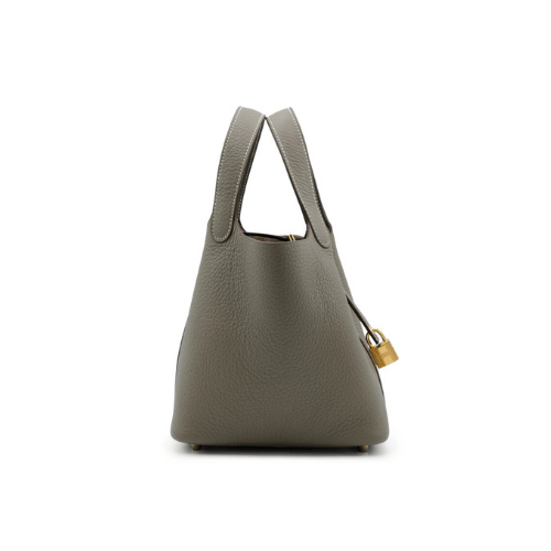 HERMES Picotin 18 bags Etoupe Clemence