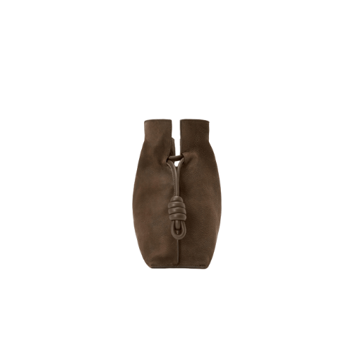 LOEWE Medium Flamenco clutch grained nubuck