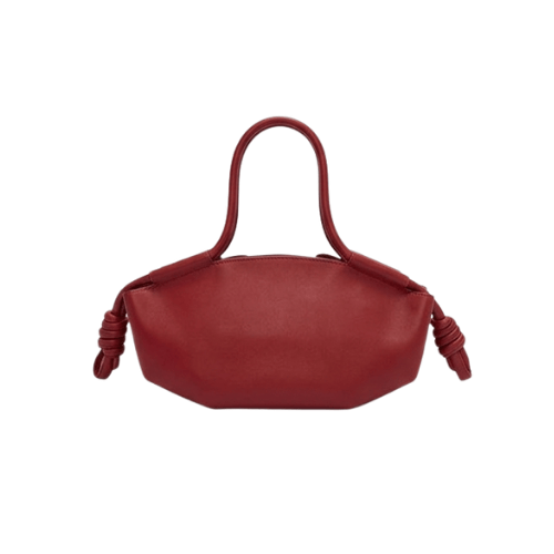LOEWE Paseo calfskin leather Red
