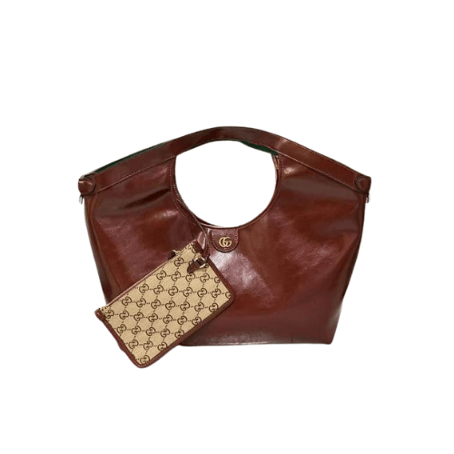 GUCCI Giglio large tote bag (Burgundy)