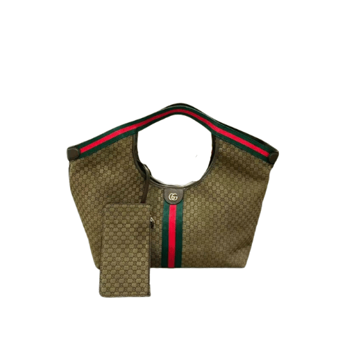 GUCCI Giglio large tote bag (Green)