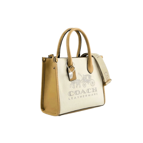 COACH Coach Ace Tote 26 bag beige brown