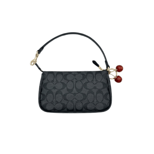 COACH Nolita 19 In Signature Canvas (Black)