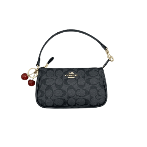 COACH Nolita 19 In Signature Canvas (Black)