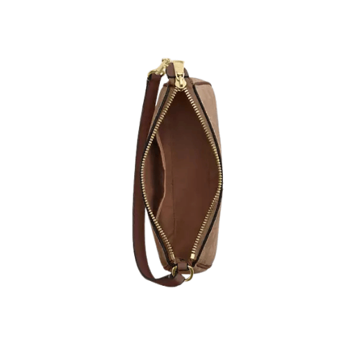 COACH Nolita 19 In Signature Canvas (Tan Brown)