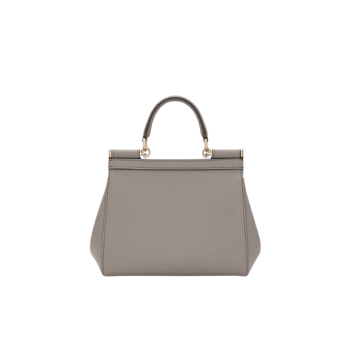 DOLCE & GABBANA Sicily handbag Dauphine leather (Beige)