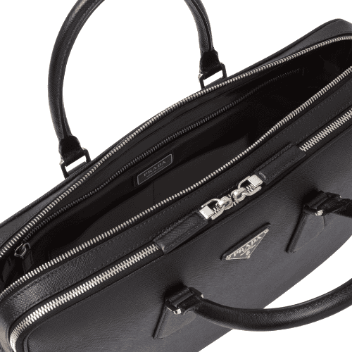 PRADA Saffiano leather briefcase