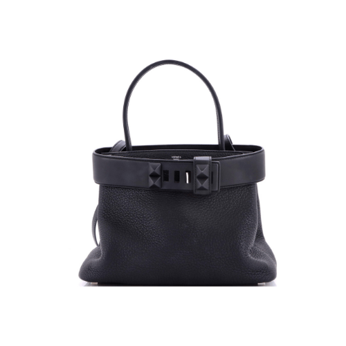 HERMESMedor Handbag Togo Black