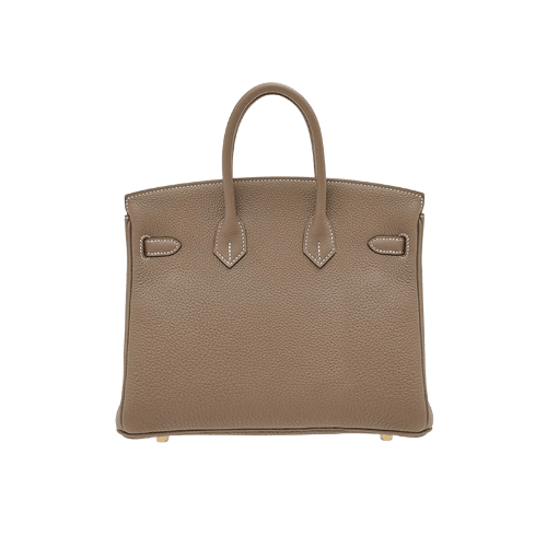 HERMES Birkin 25 Togo Etoupe Grey gold hardware