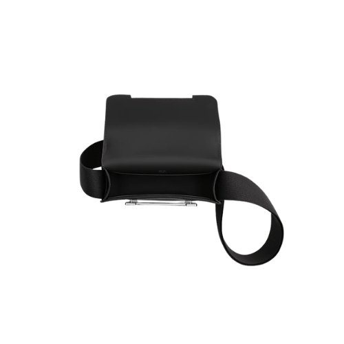 HERMES Geta bag Black