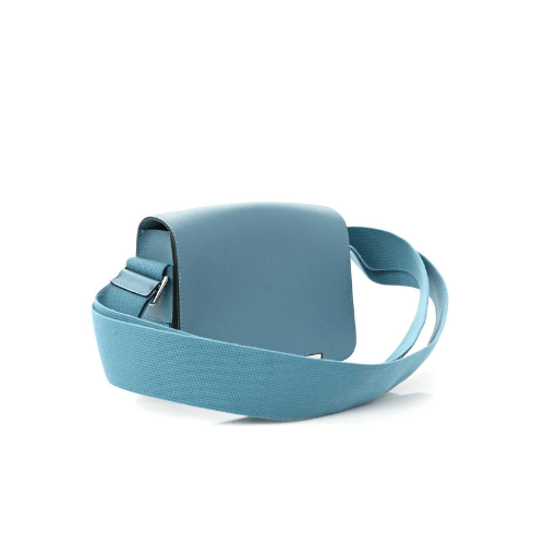 HERMES Geta bag Blue Jean