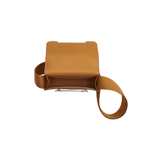 HERMES Geta bag Brown