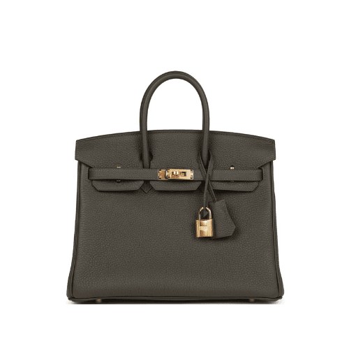 HERMES Birkin 25 Vert dé Gris