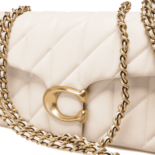 COACH Tabby Shoulder Bag 26 Chalk