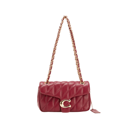 COACH Tabby Shoulder Bag 26 Maroon